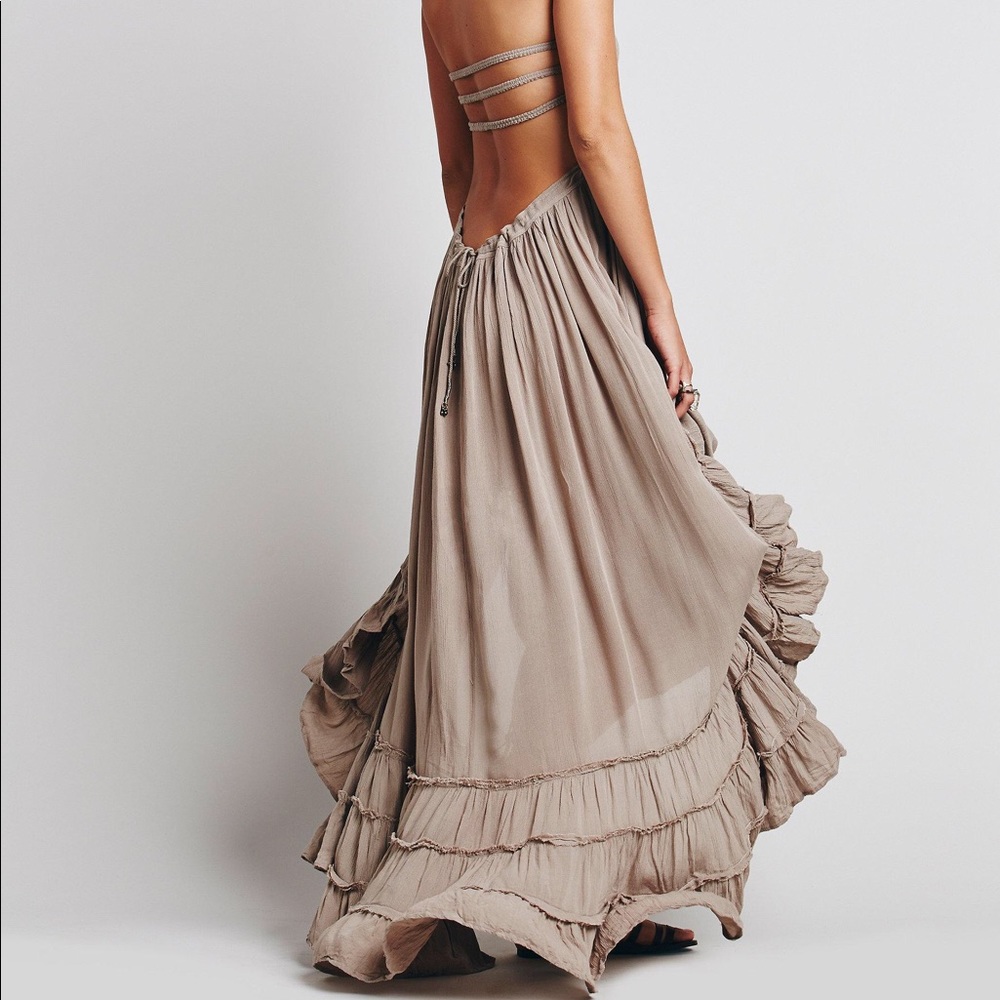 Free People Extratropical Dress in taupe